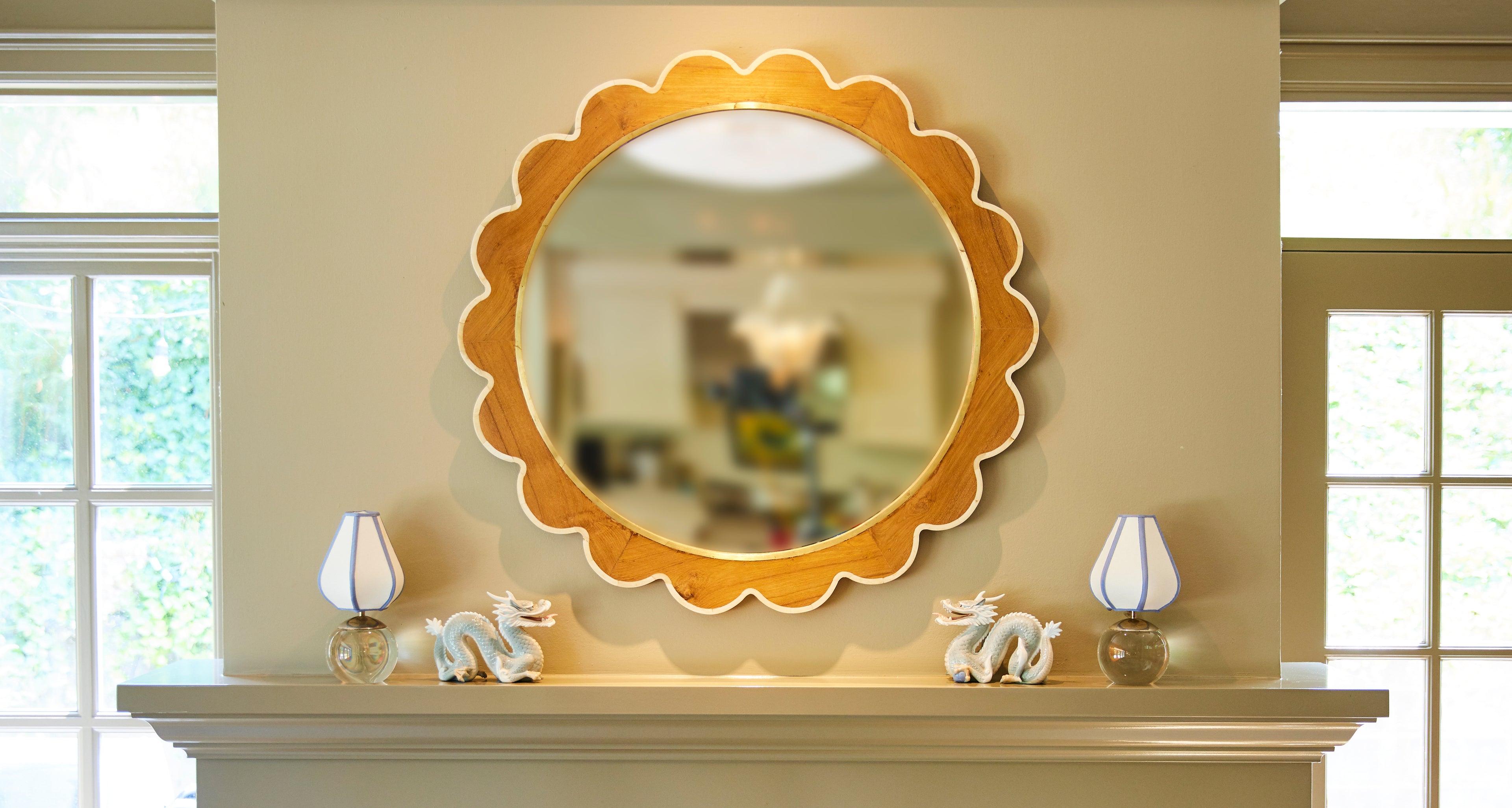 HEAVY PETAL MIRROR