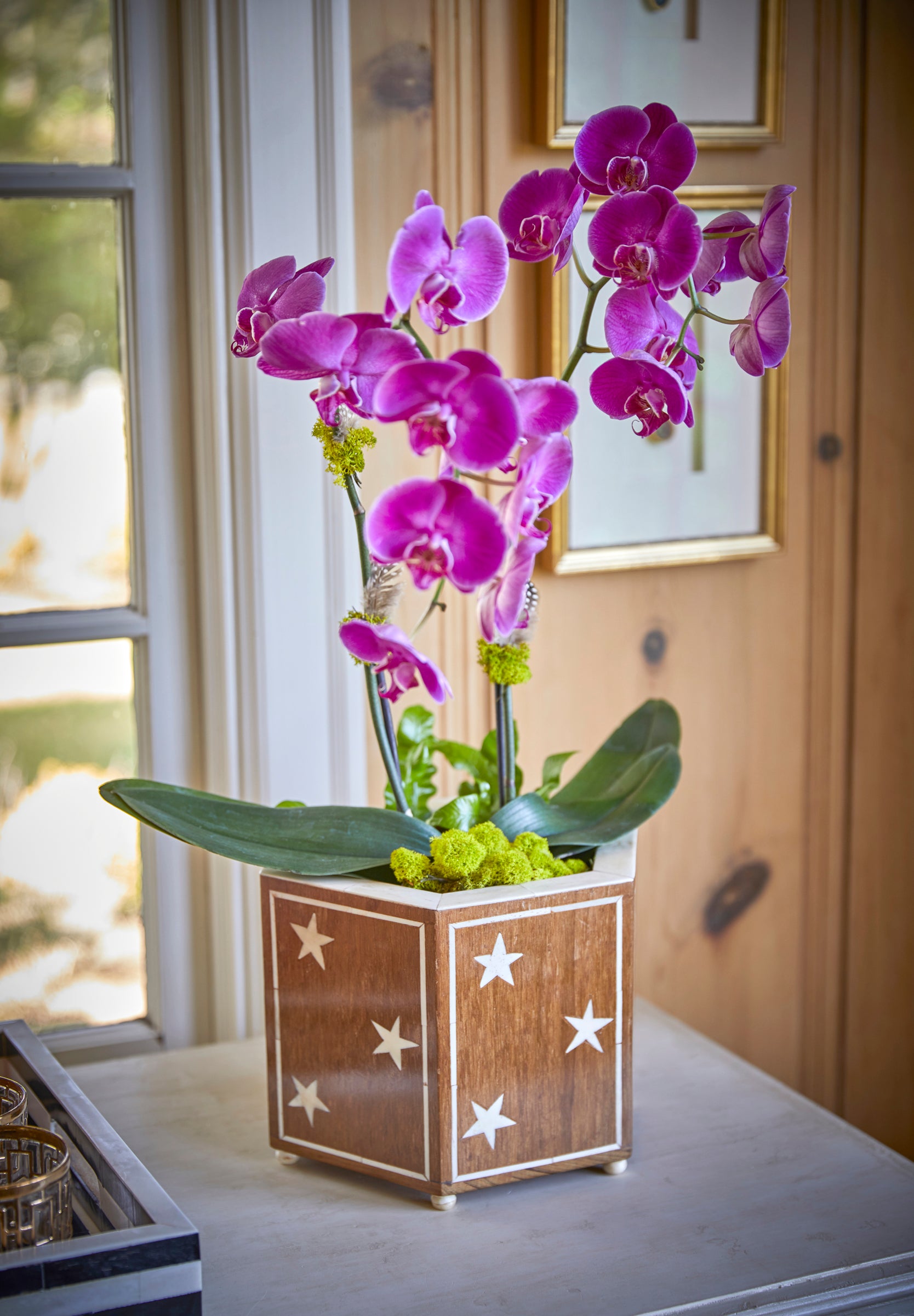 cachepot, bone inlay, bone inlaid, bone cachepot, bone inlaid cachepot, bone inlay cachepot, moroccan cachepot